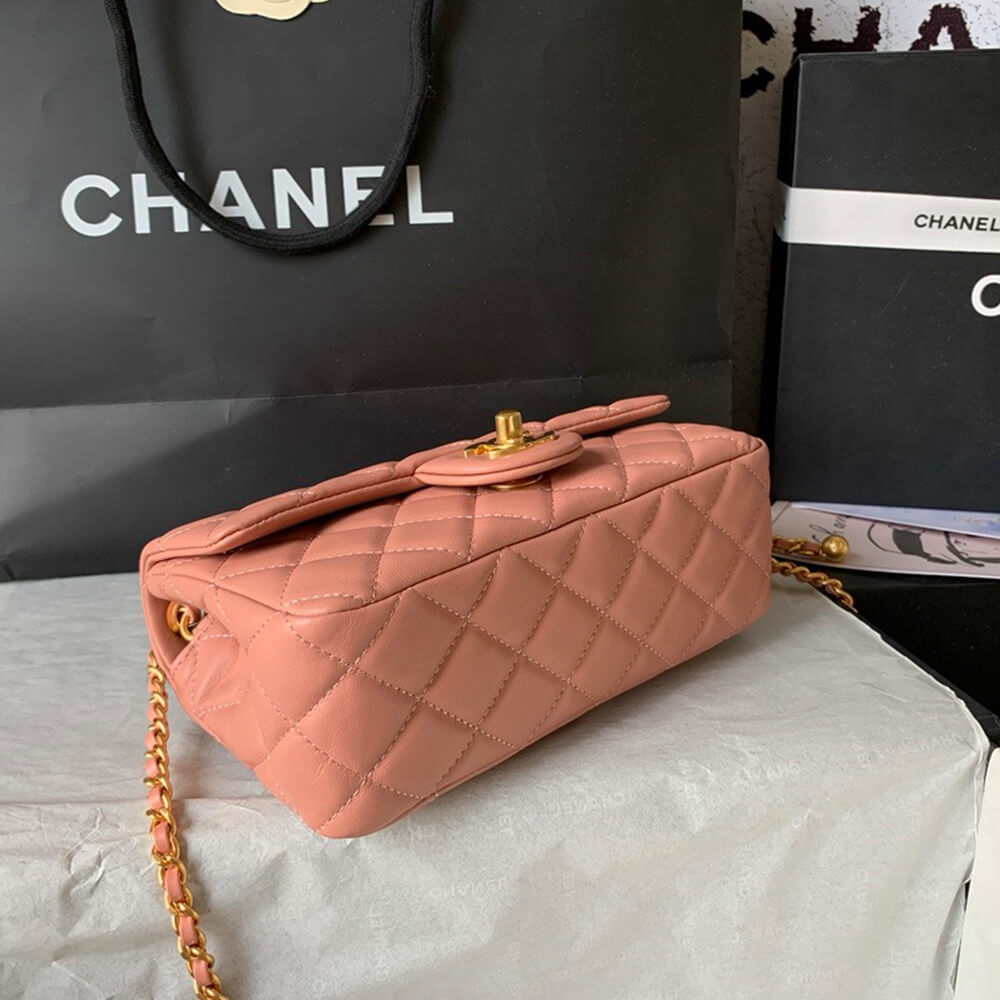 Chanel Pearl Crush Mini Rectangular Flap