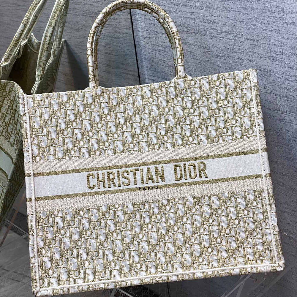 Large Dior Book Tote