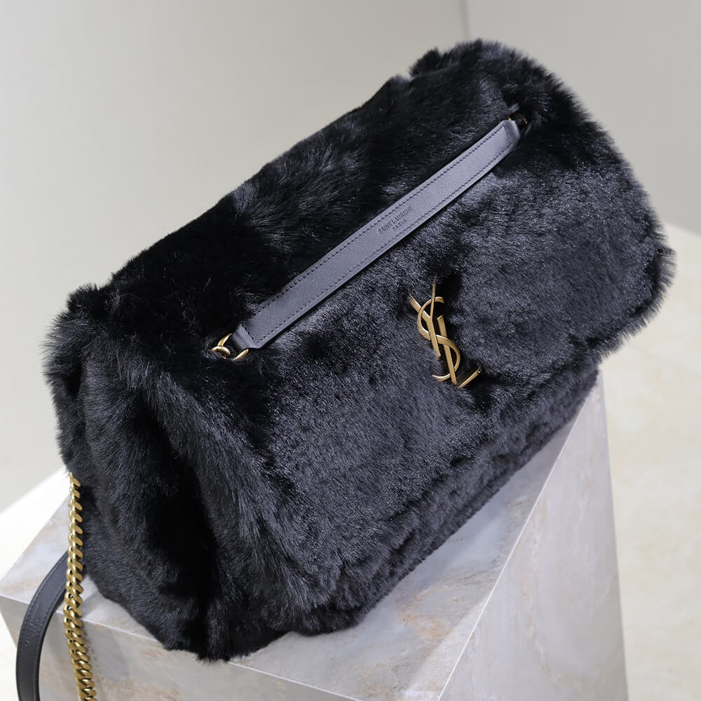 YSL NIKI large in shearling(high-end grade)