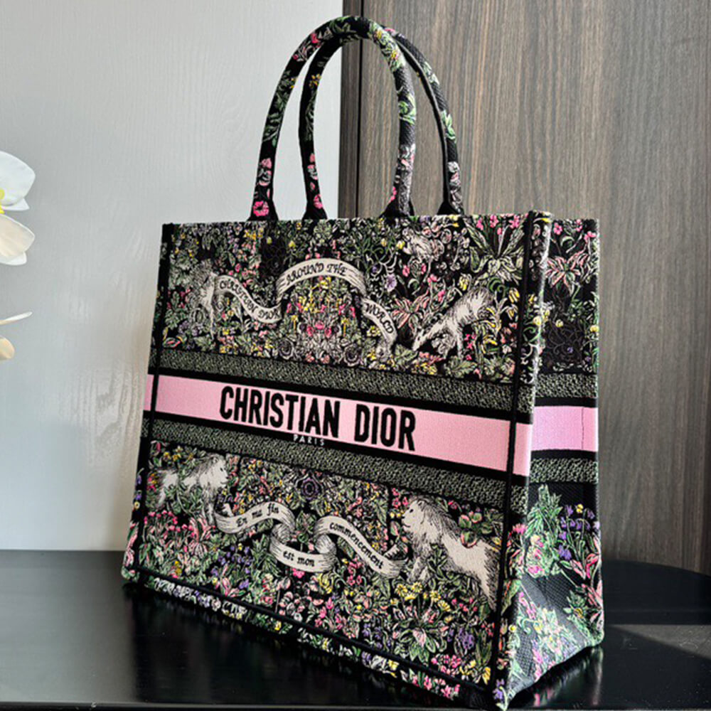 Large Dior Book Tote