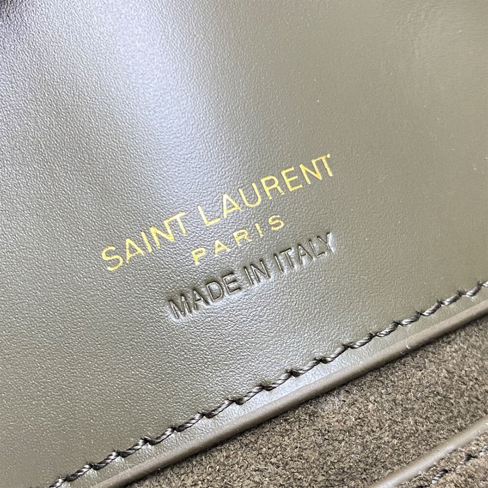 YSL LE 37 small in shiny leather