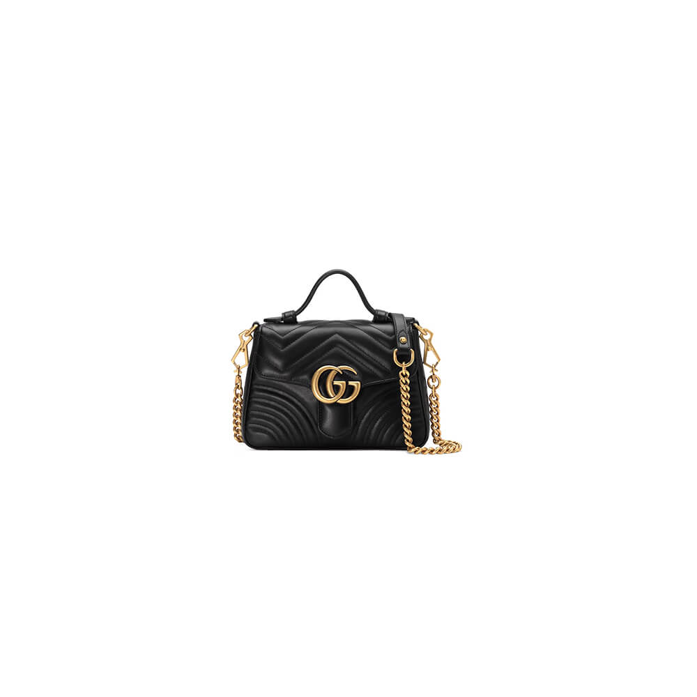 GG Marmont mini top handle bag