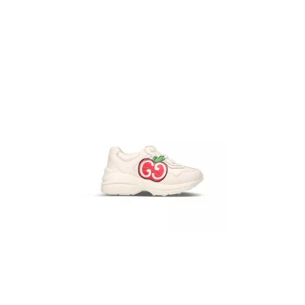 Gucci Rhyton Apple-print Sneaker