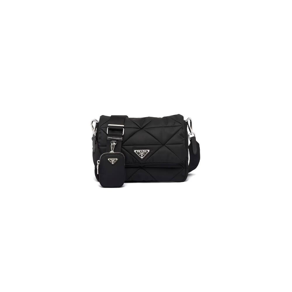 Prada Padded Re-Nylon Shoulder Bag