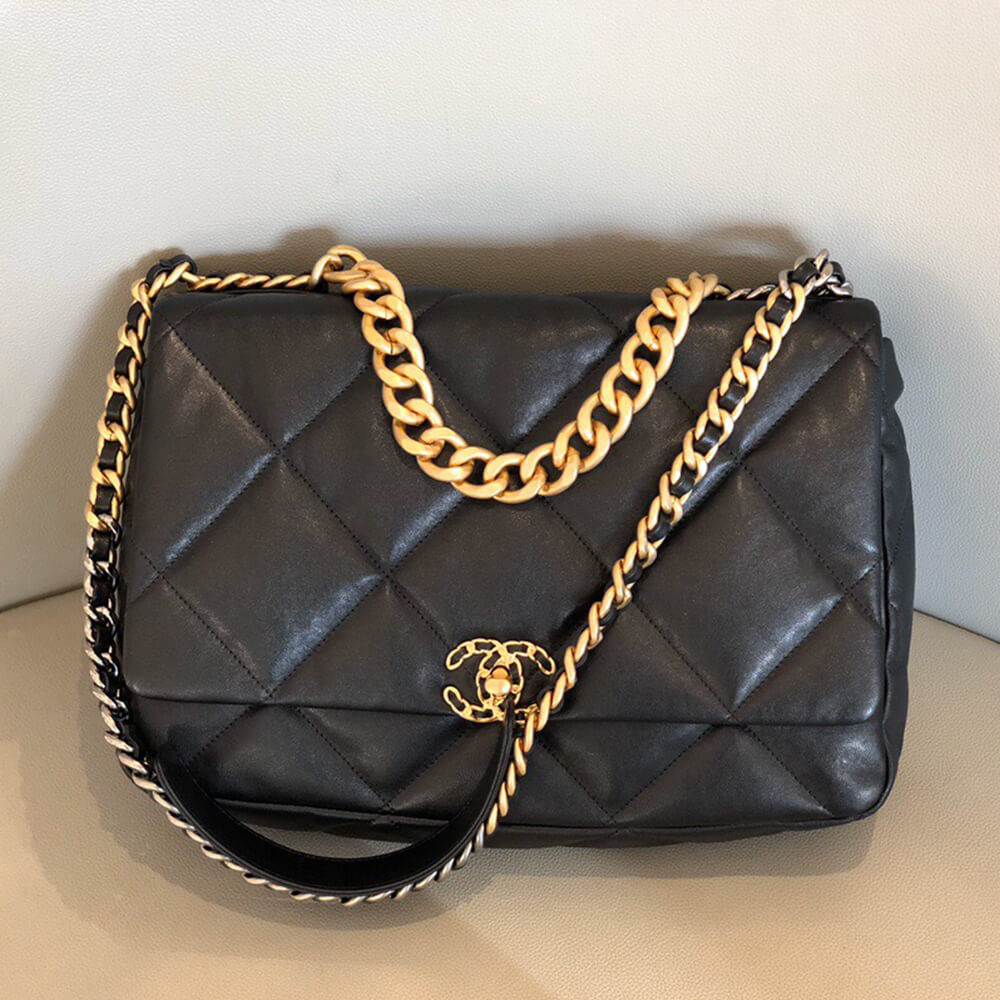 CHANEL 19 Maxi Handbag(HIGH-END GRADE)