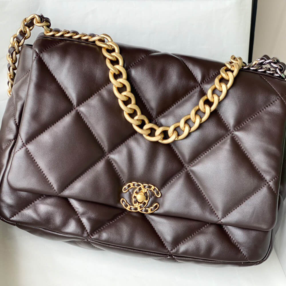 CHANEL 19 Maxi Handbag(HIGH-END GRADE)