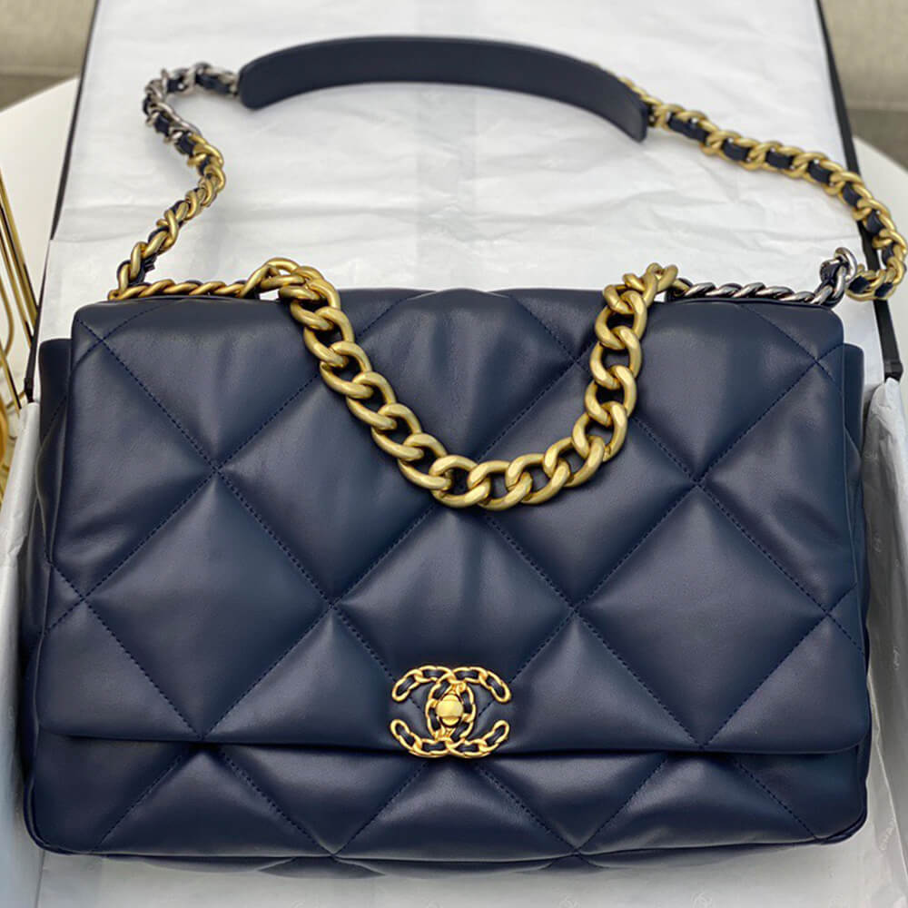 CHANEL 19 Maxi Handbag(HIGH-END GRADE)