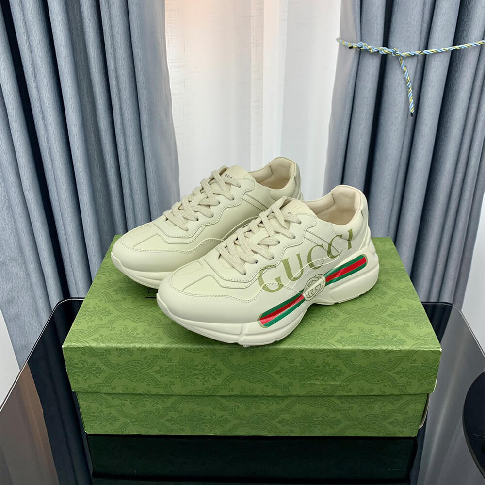 Rhyton sneaker with Gucci logo