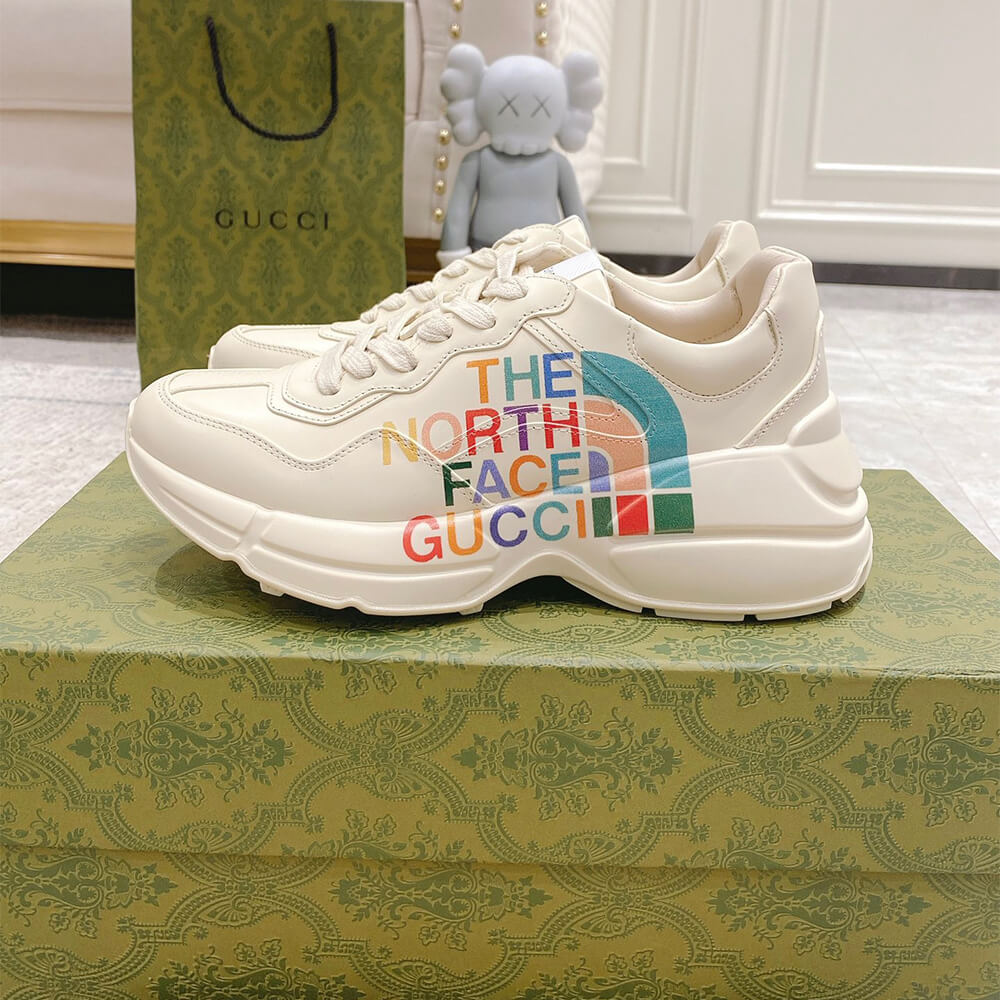 The North Face x Gucci Rhyton Sneaker