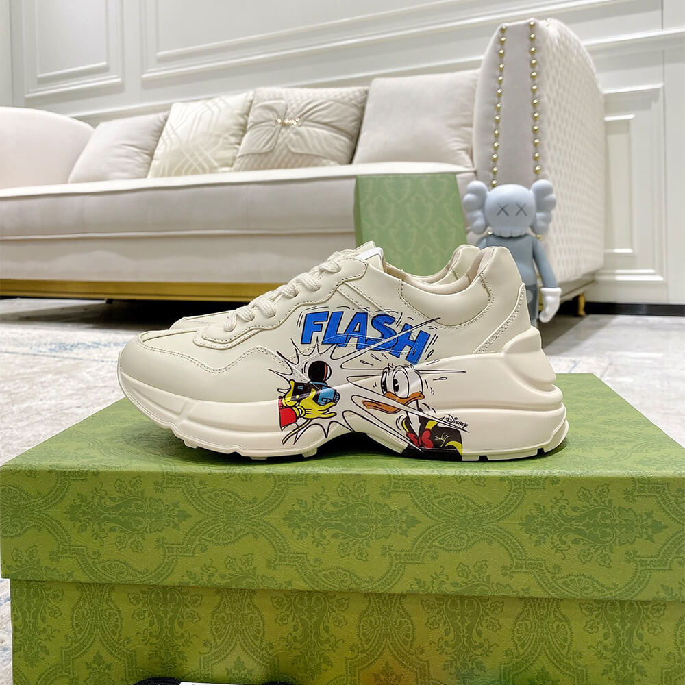 Disney x Gucci Rhyton ‘Donald Duck’ Sneaker