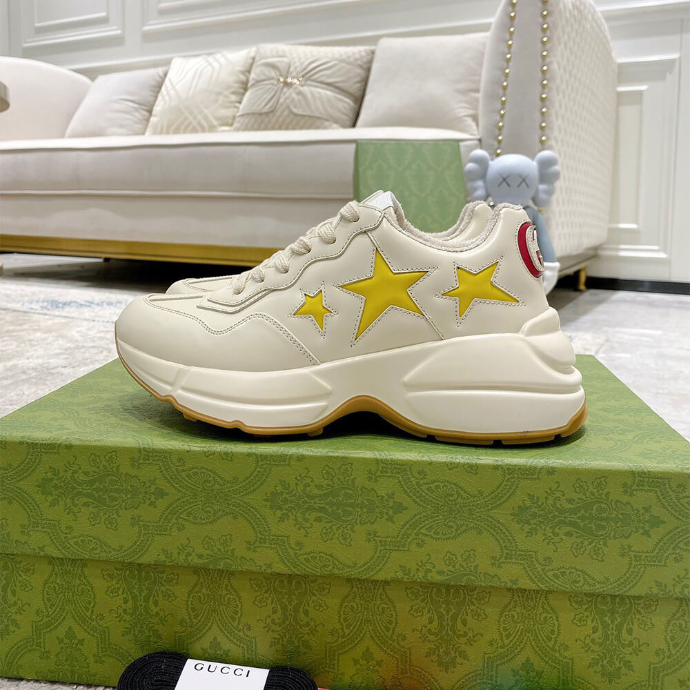 Gucci Rhyton Sneaker with Stars