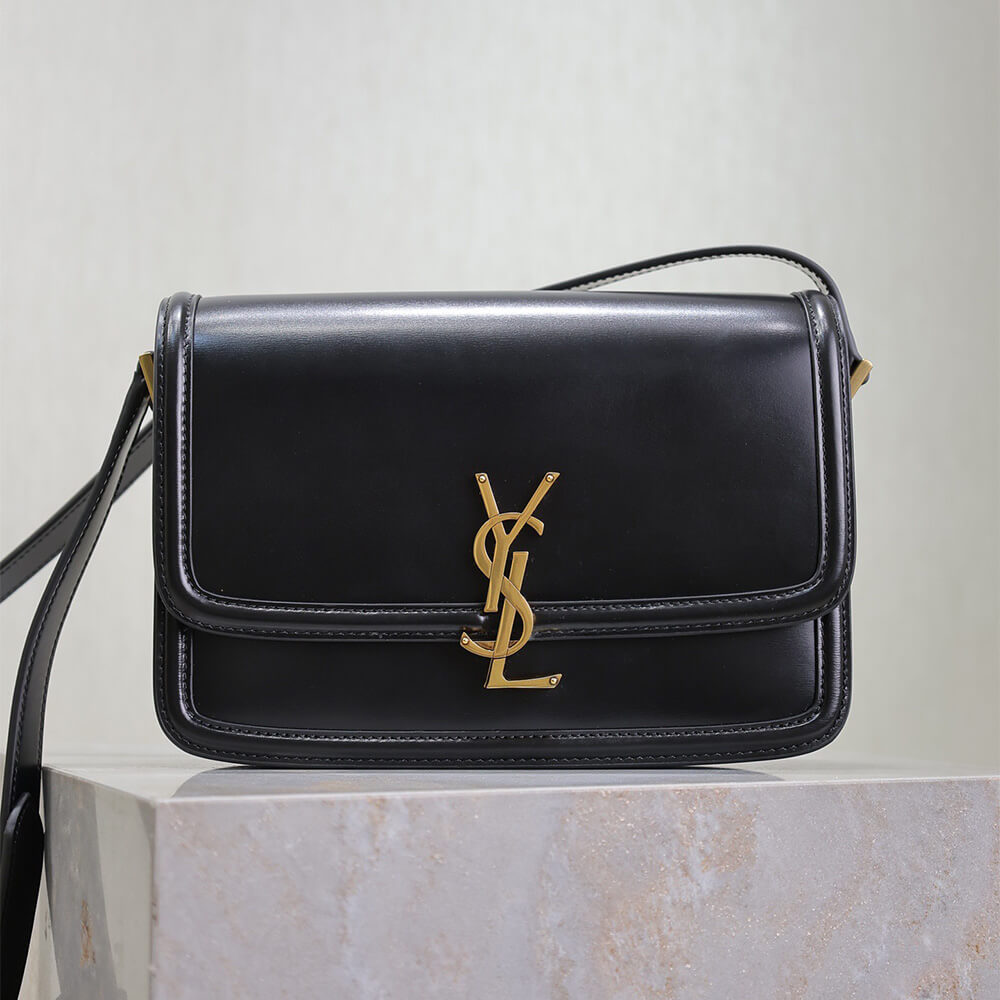 YSL SOLFERINO MEDIUM SATCHEL IN BOX SAINT LAURENT(HIGH-END GRADE)