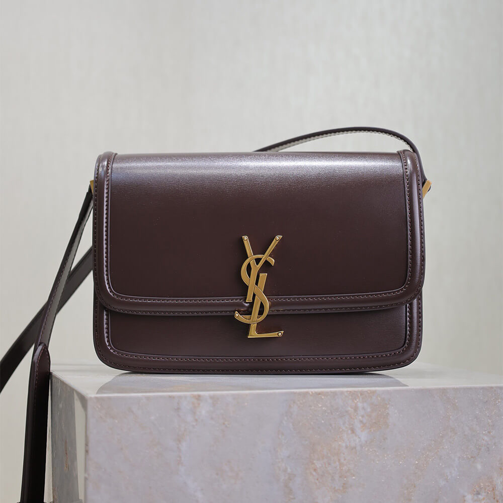 YSL SOLFERINO MEDIUM SATCHEL IN BOX SAINT LAURENT(HIGH-END GRADE)