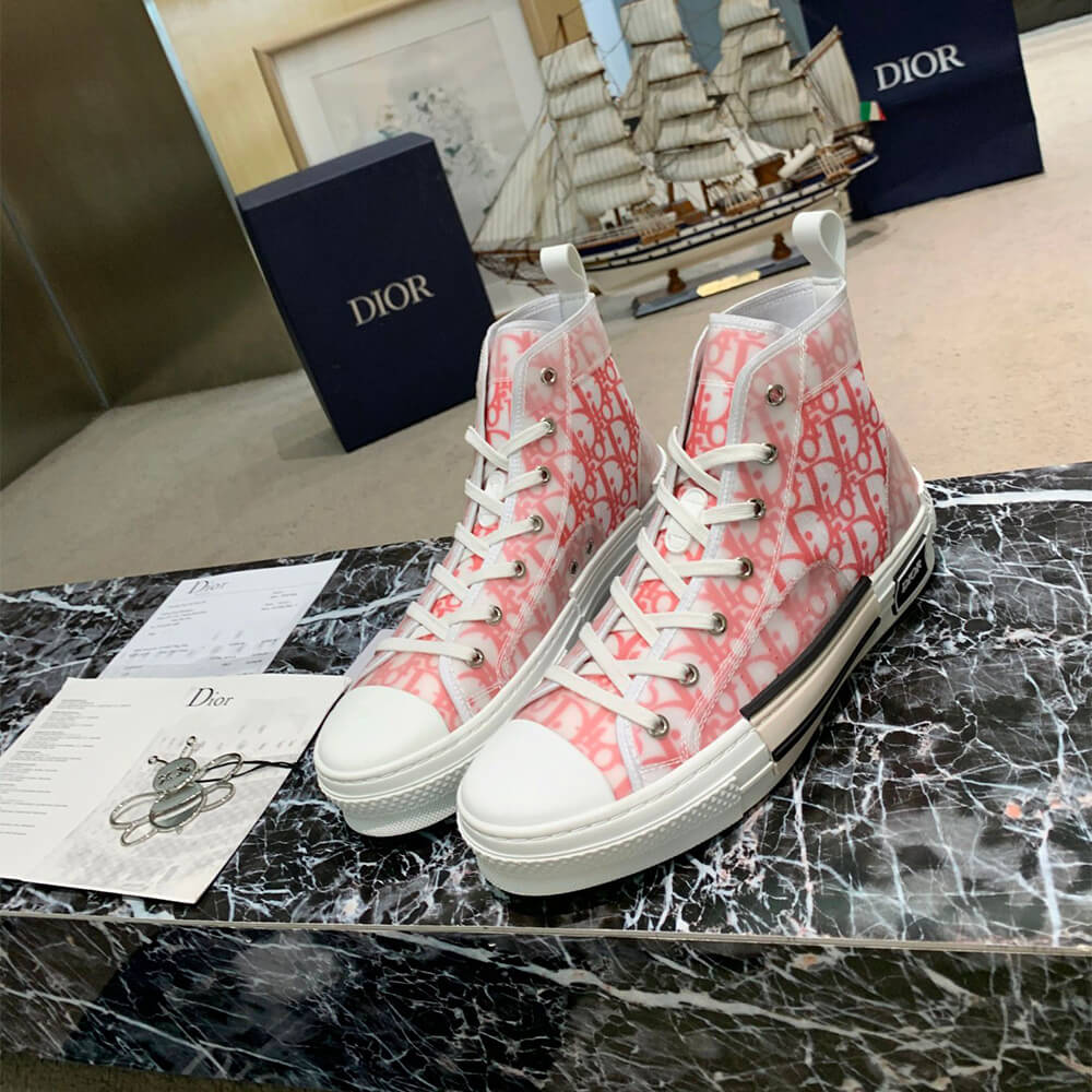 DIOR B23 High-Top Sneakers Dior Oblique