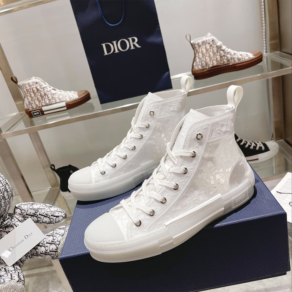 DIOR B23 High-Top Sneakers Dior Oblique