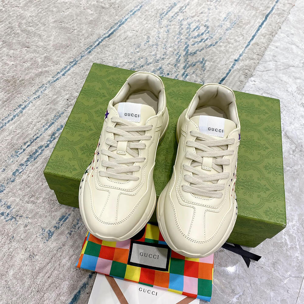 Gucci Rainbow Star Rhyton Sneaker