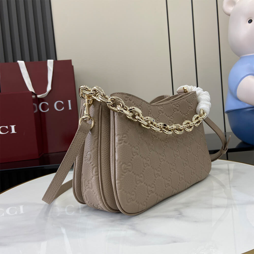 GG Emblem mini shoulder bag