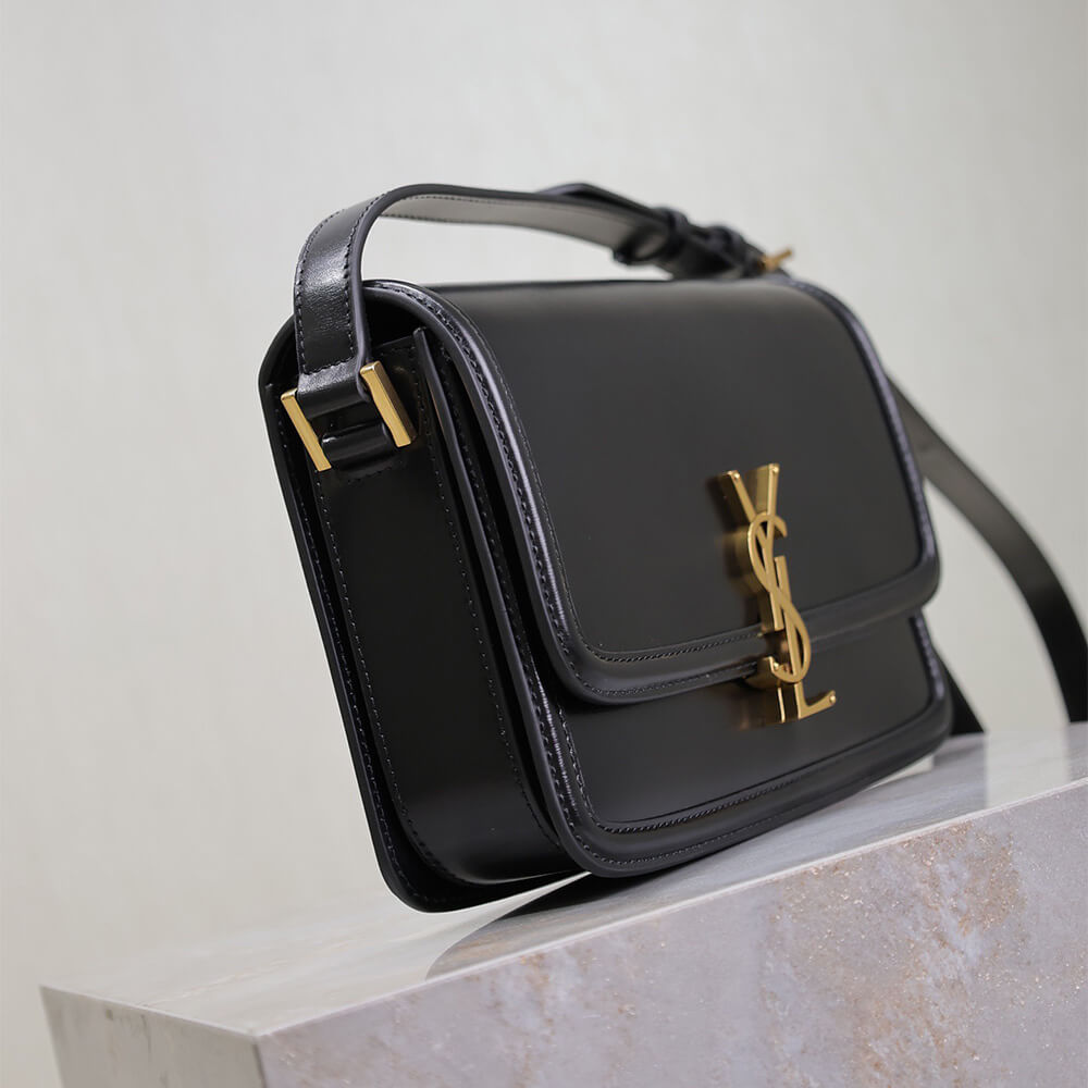 YSL SOLFERINO MEDIUM SATCHEL IN BOX SAINT LAURENT(HIGH-END GRADE)