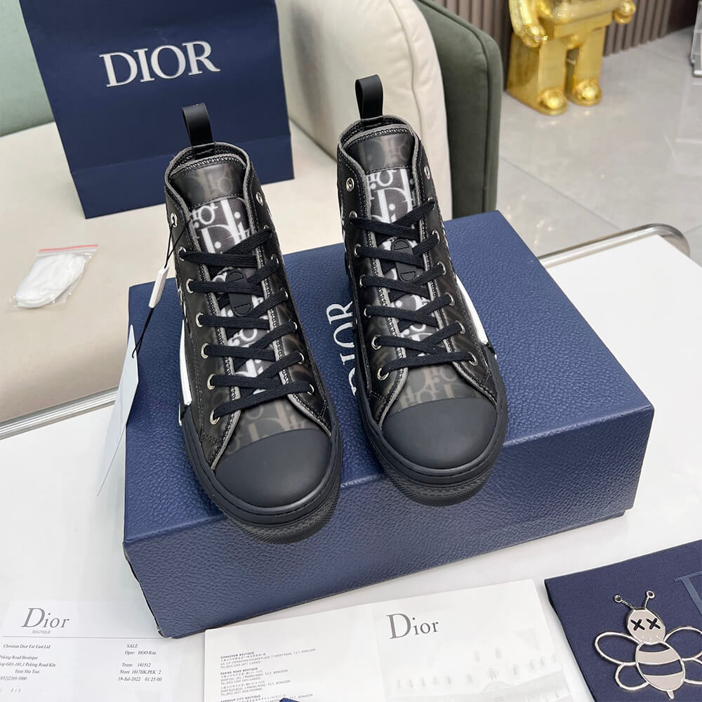 DIOR B23 High-Top Sneakers Dior Oblique