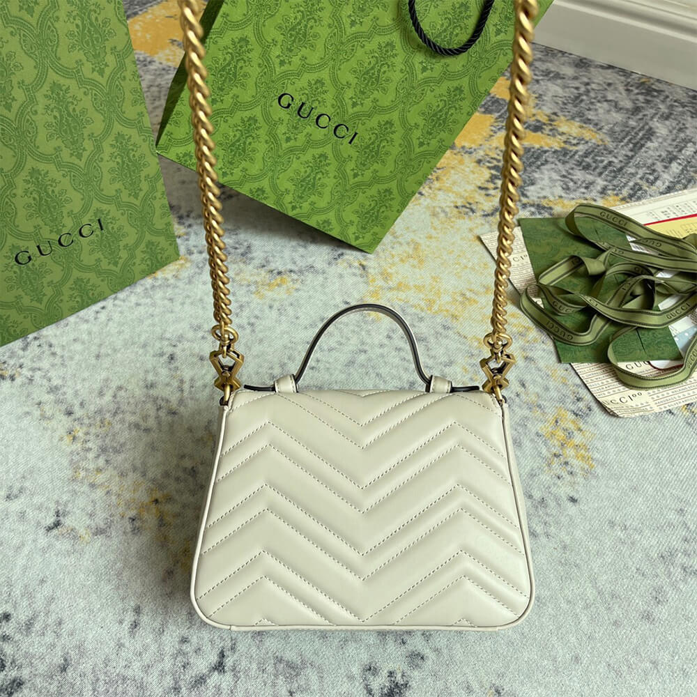 GG Marmont mini top handle bag