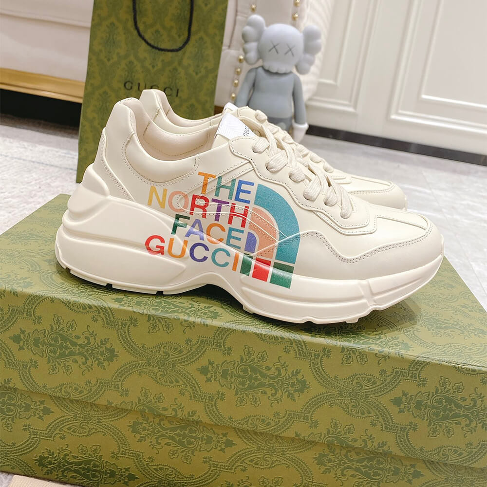 The North Face x Gucci Rhyton Sneaker