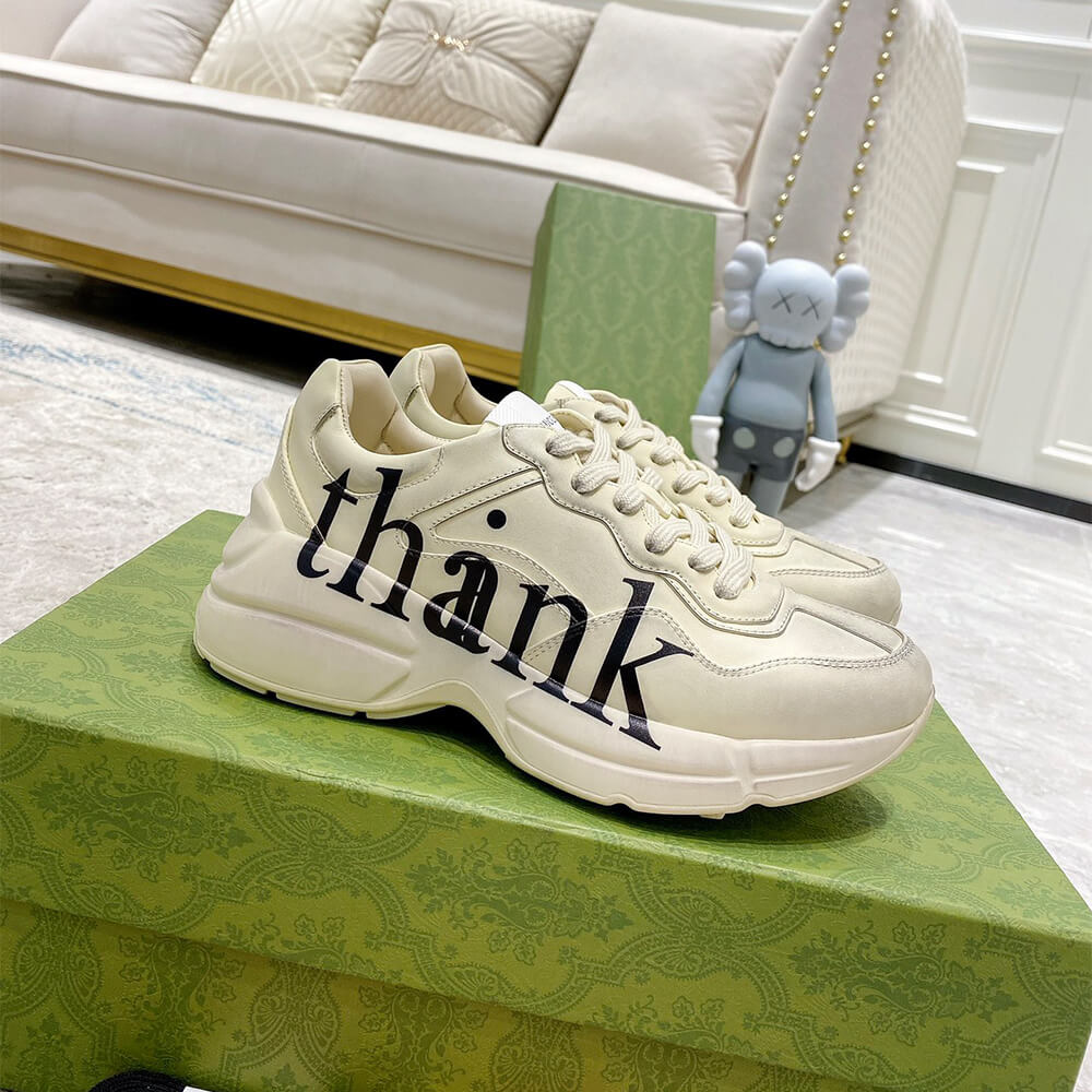 Gucci Rhyton ‘Think & Thank’ Sneaker