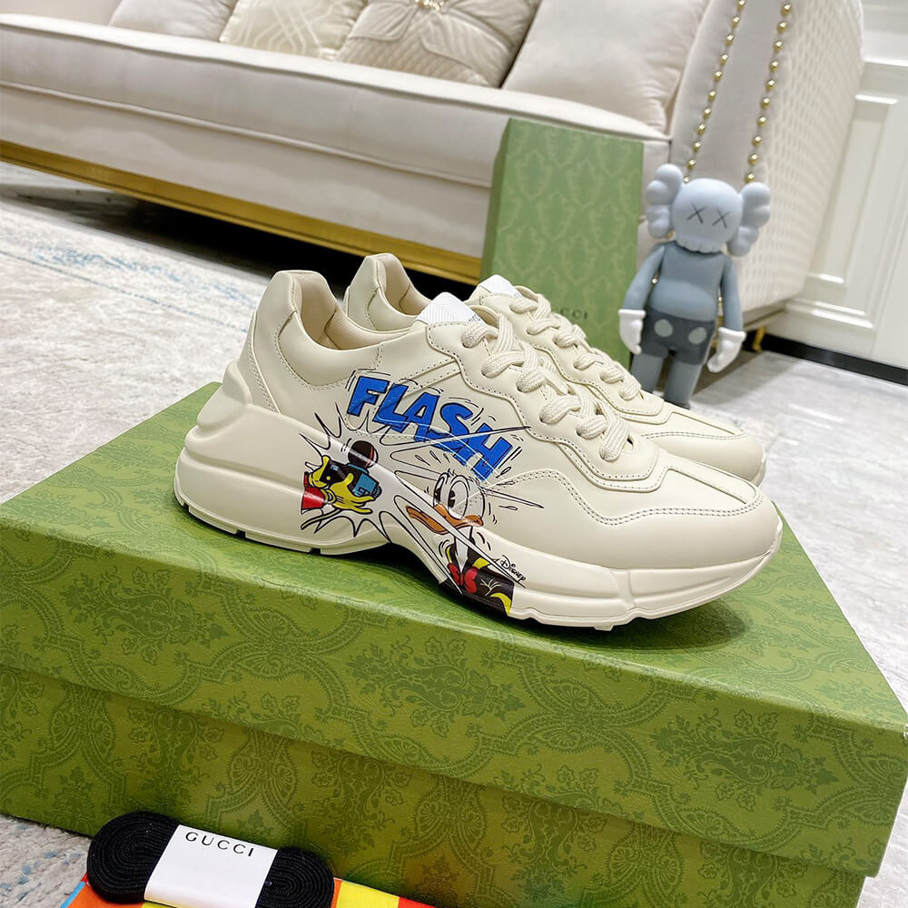 Disney x Gucci Rhyton ‘Donald Duck’ Sneaker