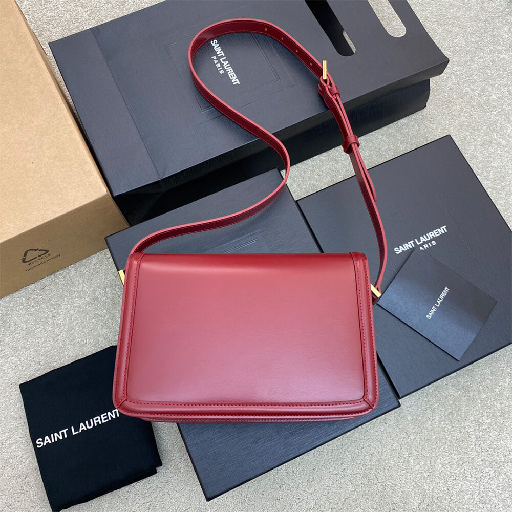 YSL SOLFERINO MEDIUM SATCHEL IN BOX SAINT LAURENT(HIGH-END GRADE)