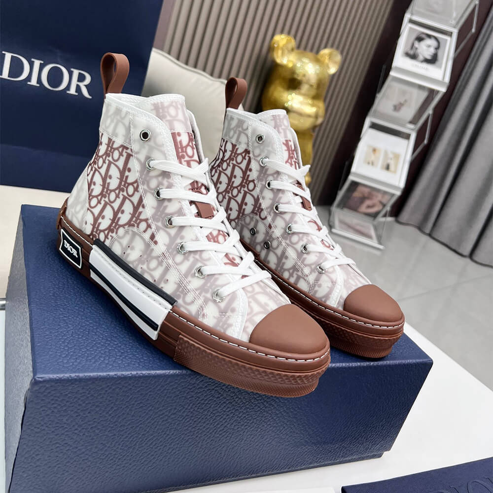 DIOR B23 High-Top Sneakers Dior Oblique