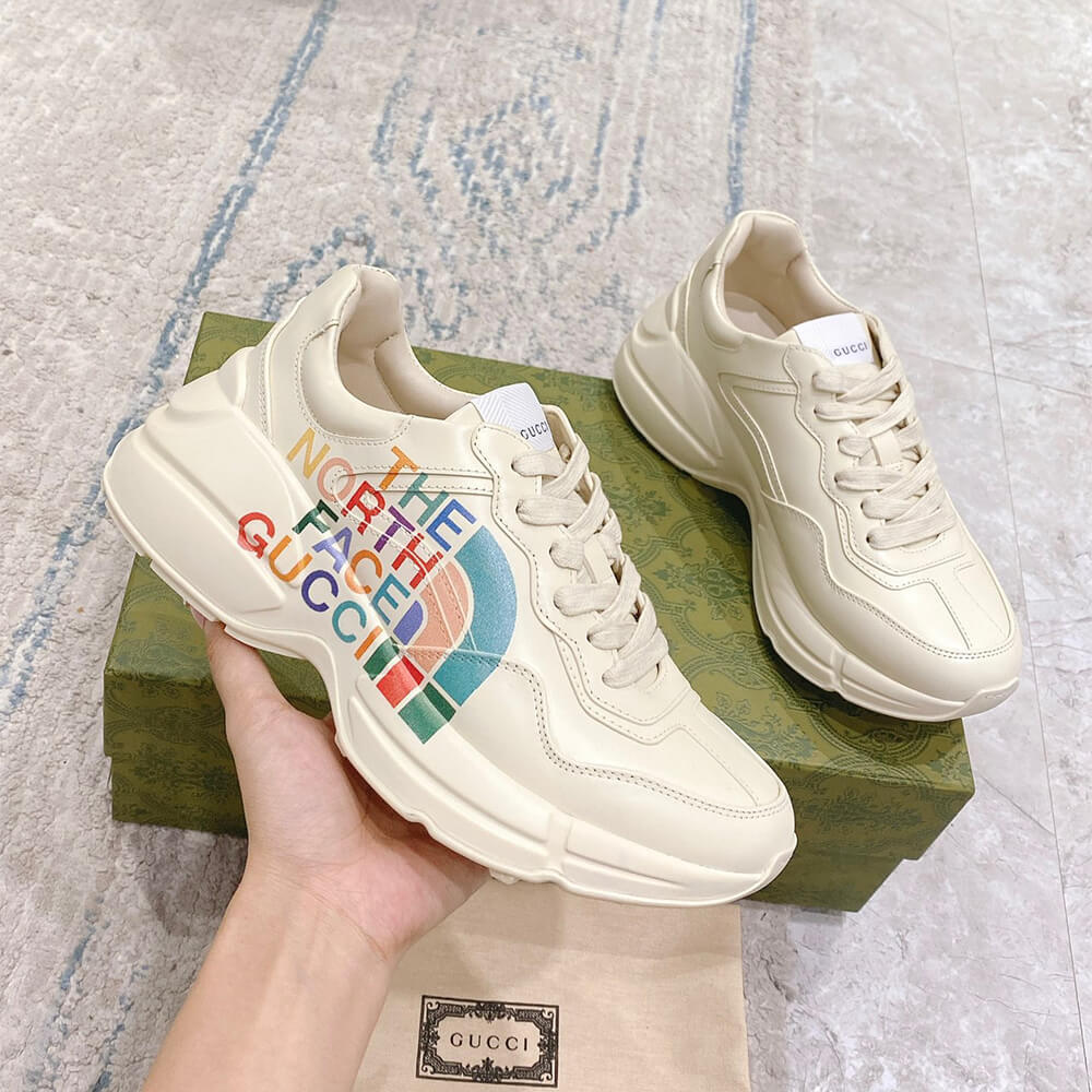 The North Face x Gucci Rhyton Sneaker