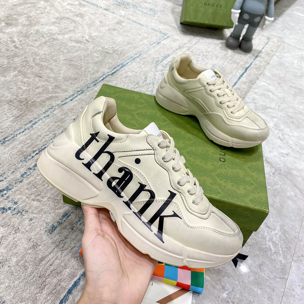 Gucci Rhyton ‘Think & Thank’ Sneaker