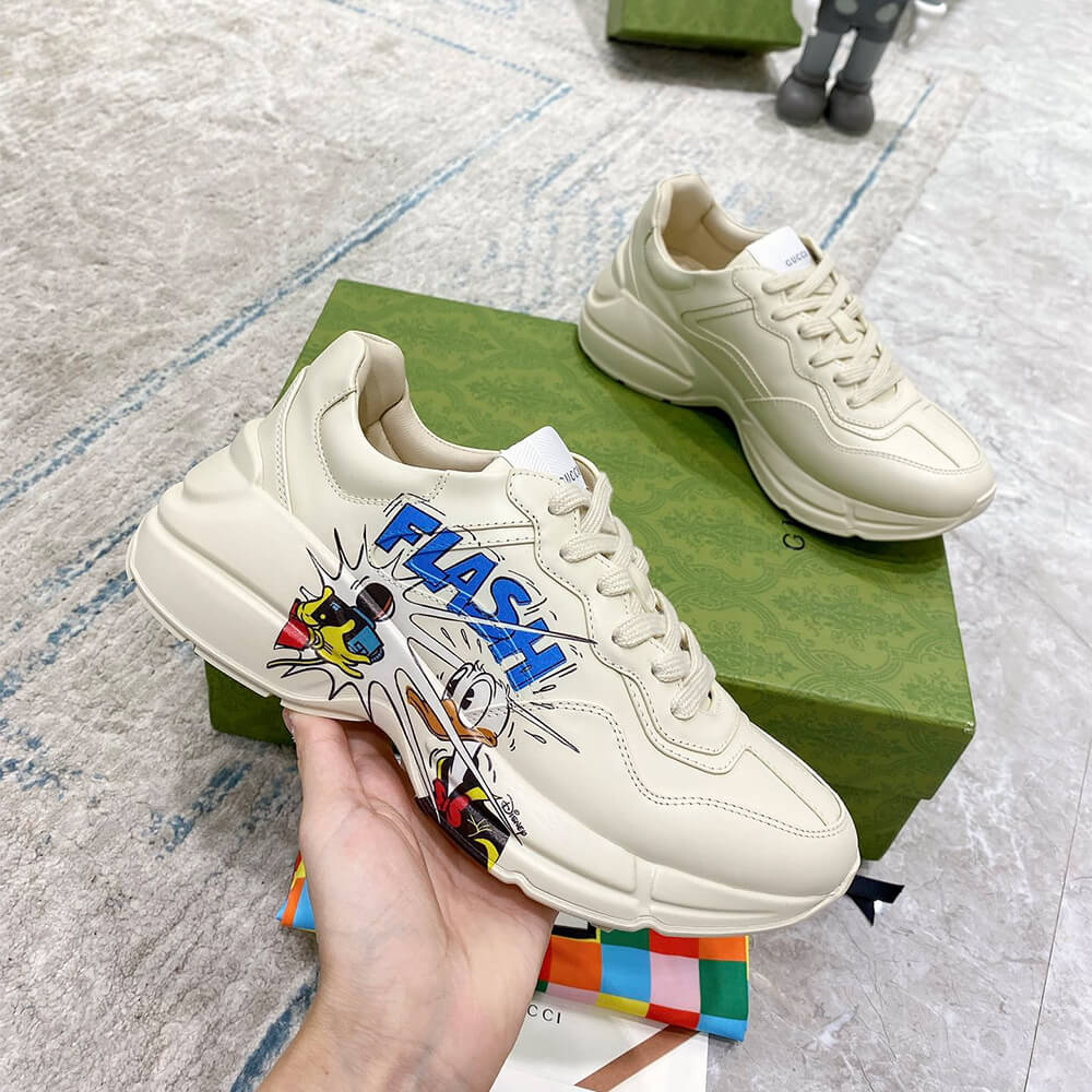 Disney x Gucci Rhyton ‘Donald Duck’ Sneaker