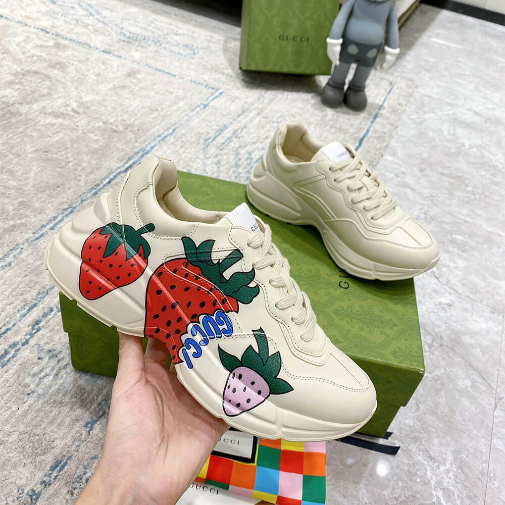 Gucci Strawberries Rhyton Sneaker