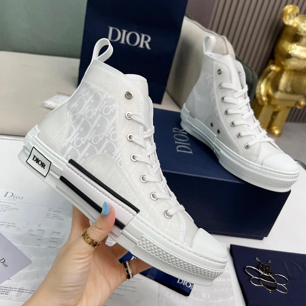 DIOR B23 High-Top Sneakers Dior Oblique