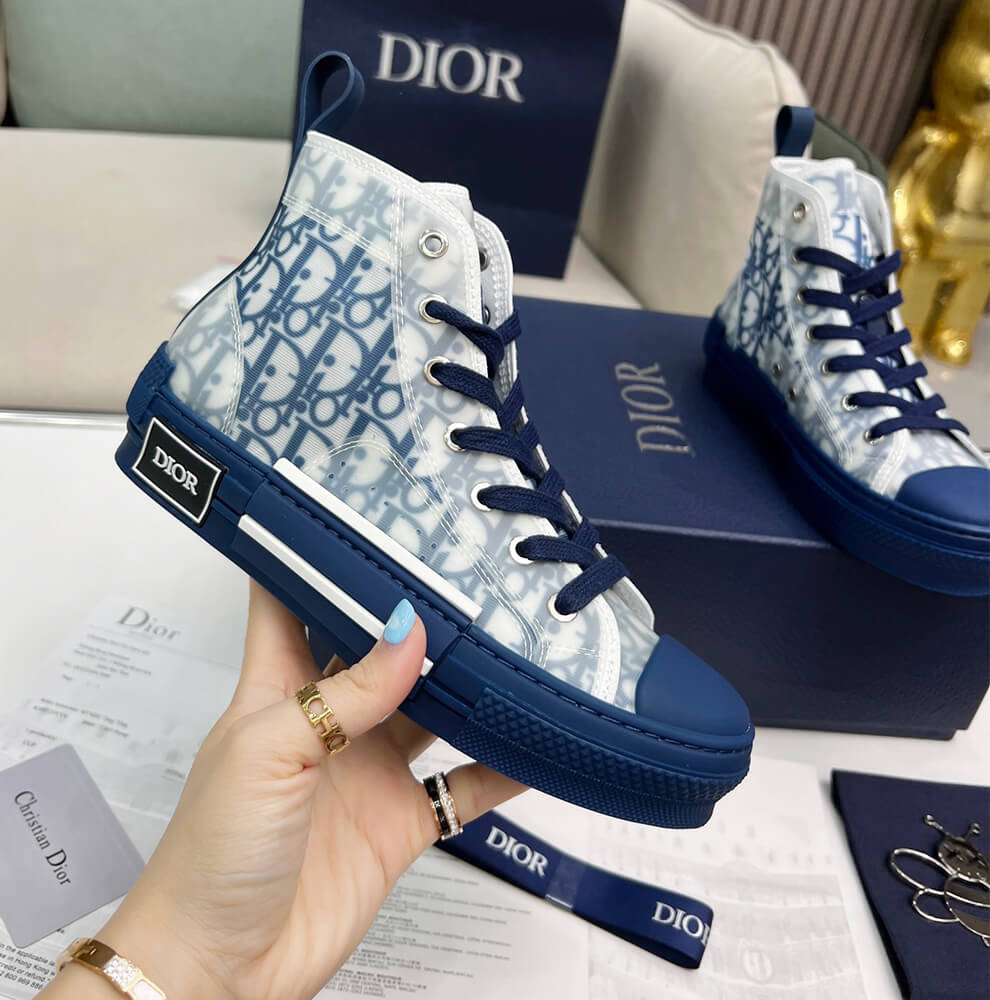 DIOR B23 High-Top Sneakers Dior Oblique