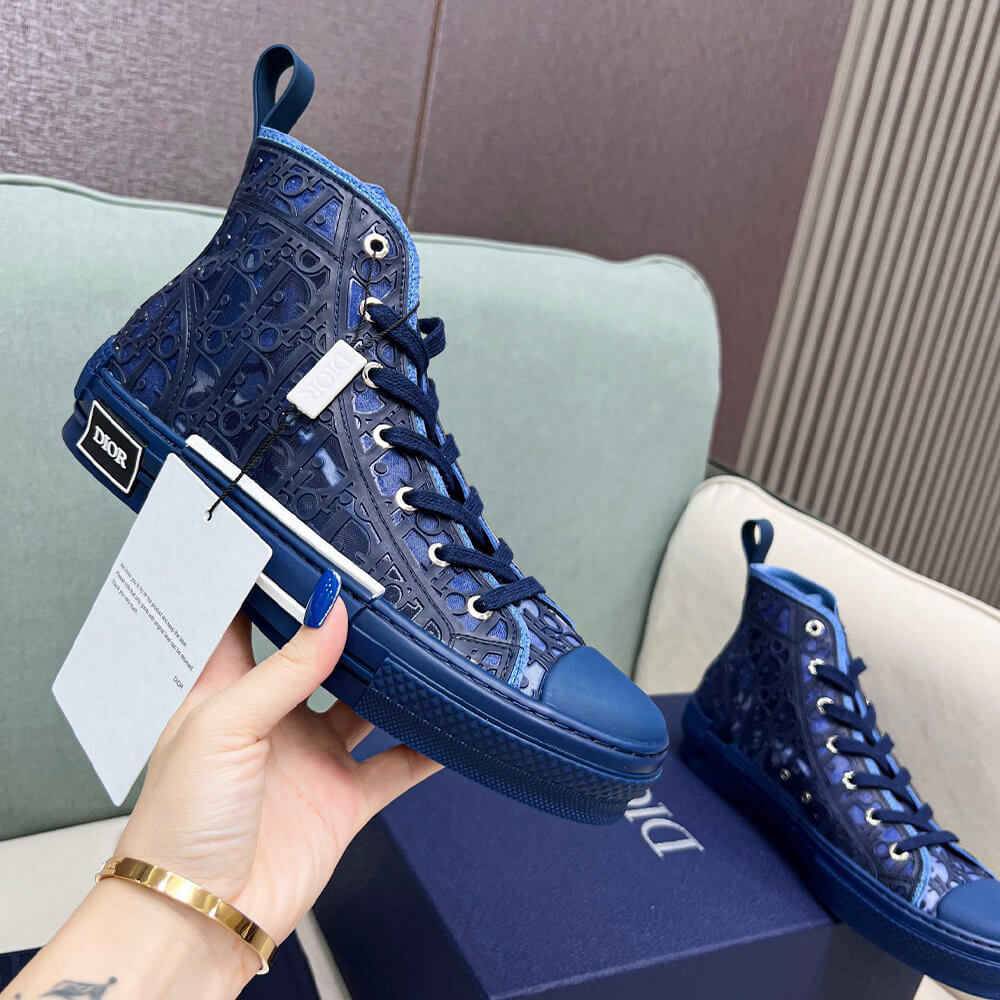 DIOR B23 High-Top Sneakers Dior Oblique