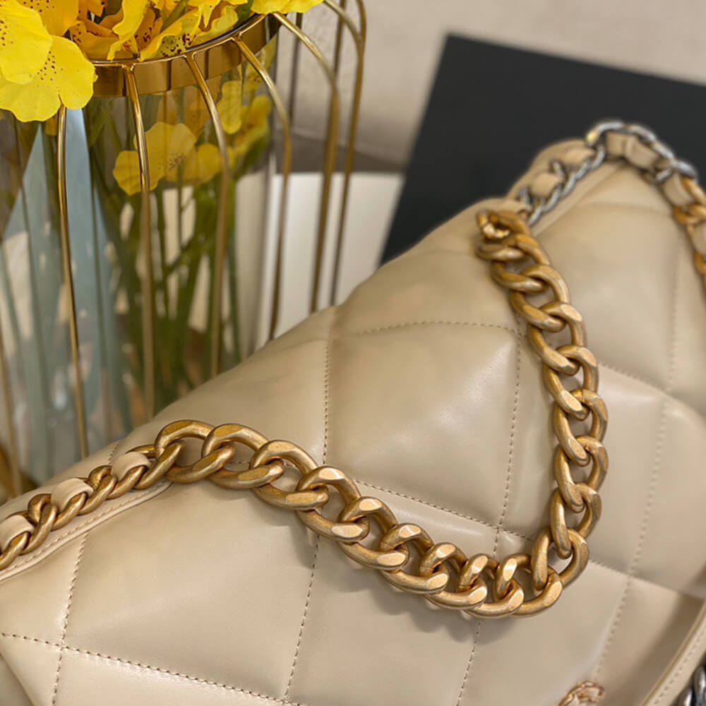 CHANEL 19 Maxi Handbag(HIGH-END GRADE)