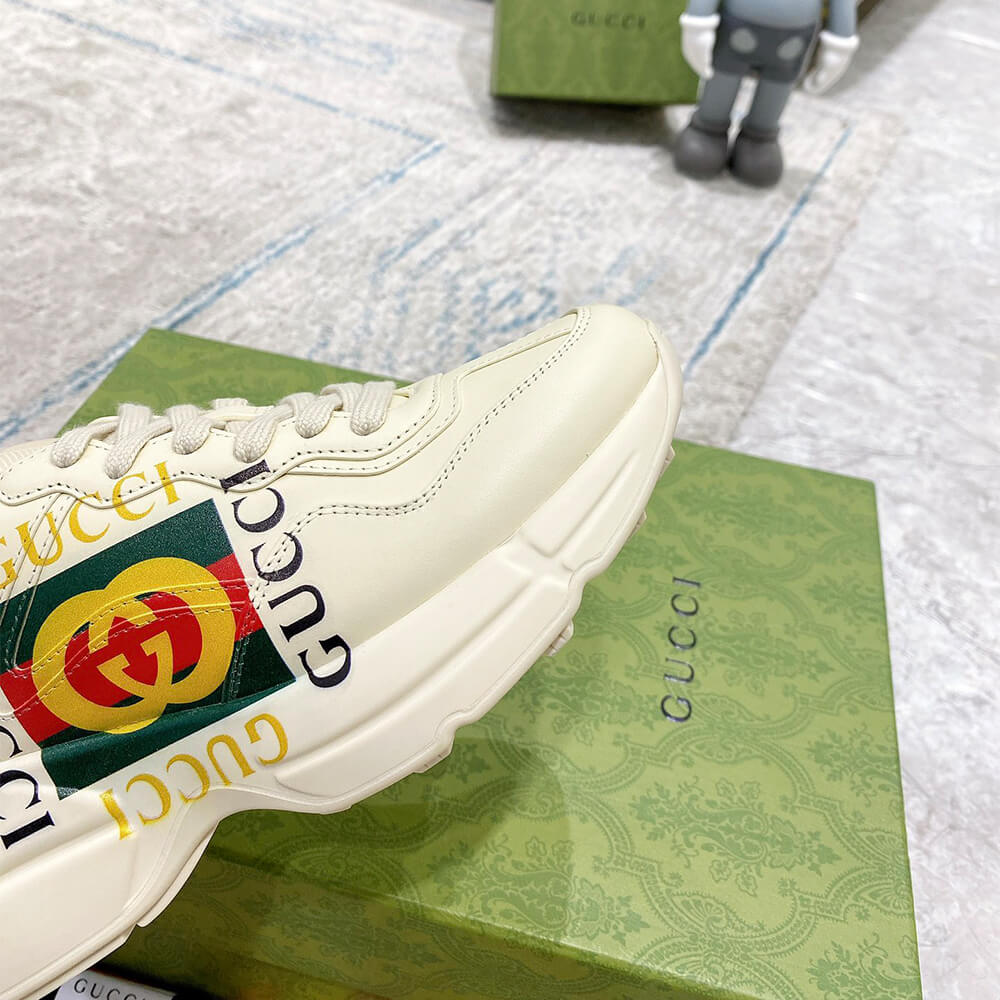 Gucci Rhyton Sneaker with Box Logo