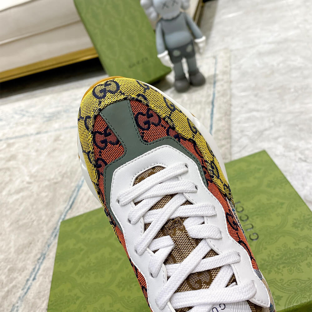 Gucci Multicolor GG Supreme Rhyton Sneaker