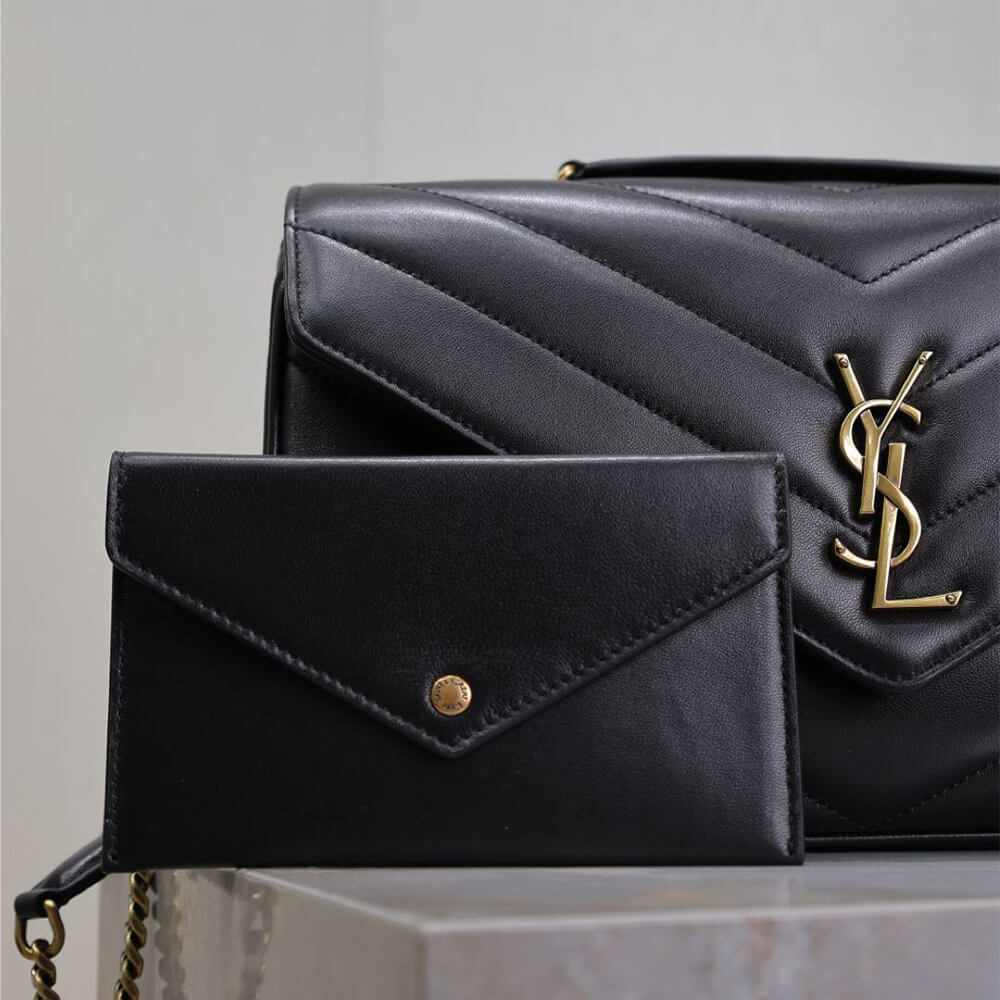 YSL LOULOU medium in MATELASSE lambskin