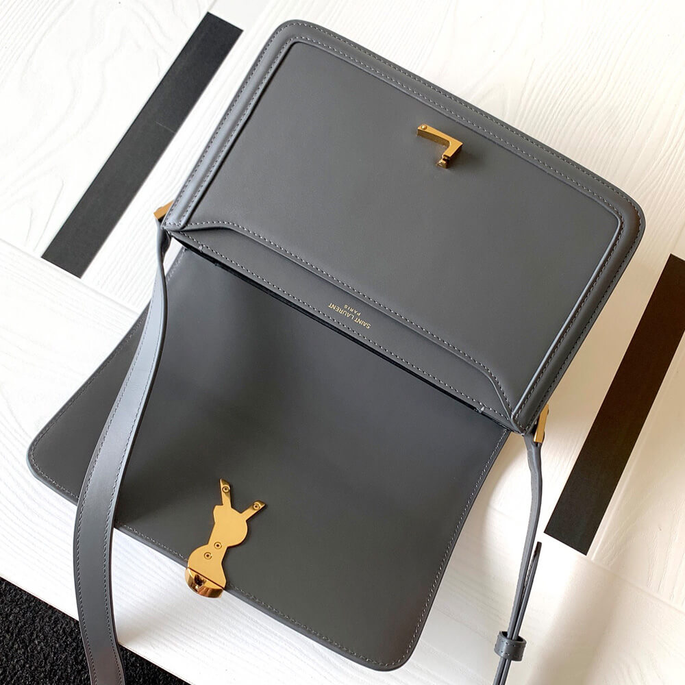 YSL SOLFERINO MEDIUM SATCHEL IN BOX SAINT LAURENT(HIGH-END GRADE)