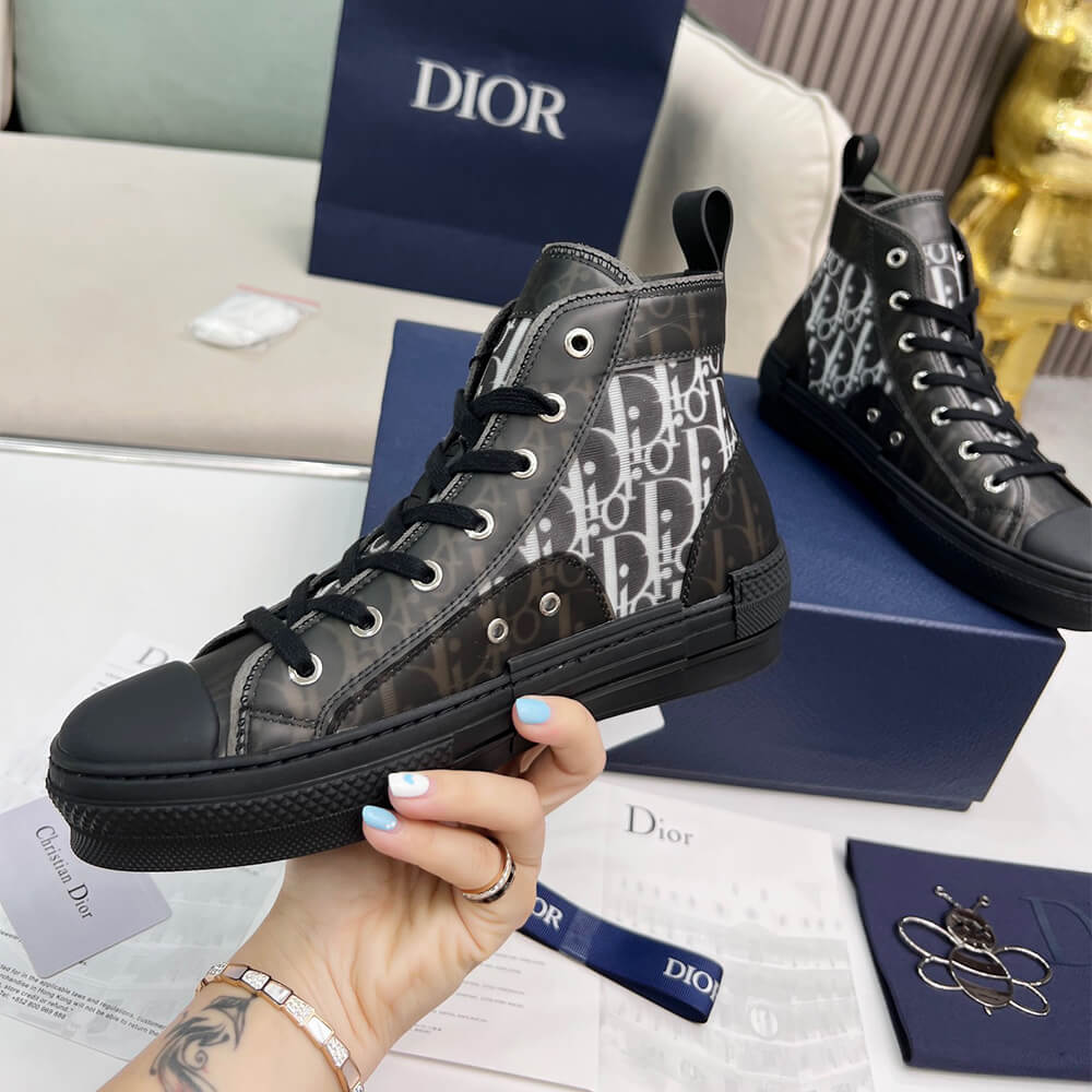 DIOR B23 High-Top Sneakers Dior Oblique