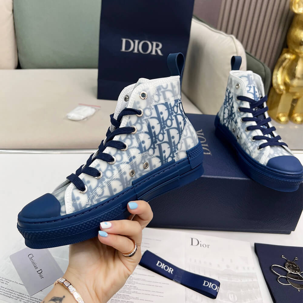 DIOR B23 High-Top Sneakers Dior Oblique