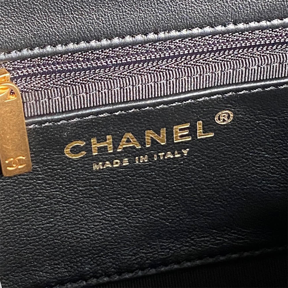 CHANEL Flap Bag with Top Handle(HIGH-END GRADE)