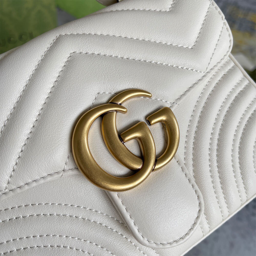 GG Marmont mini top handle bag