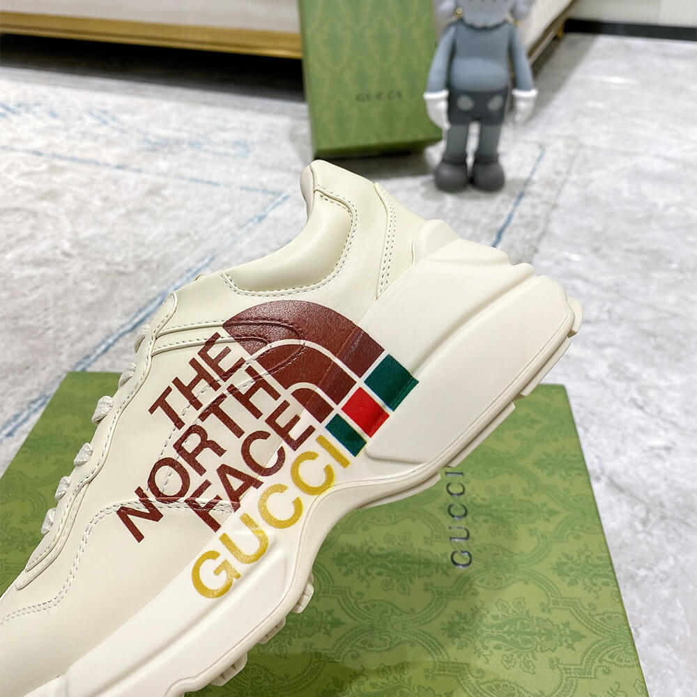 The North Face x Gucci Rhyton Sneaker