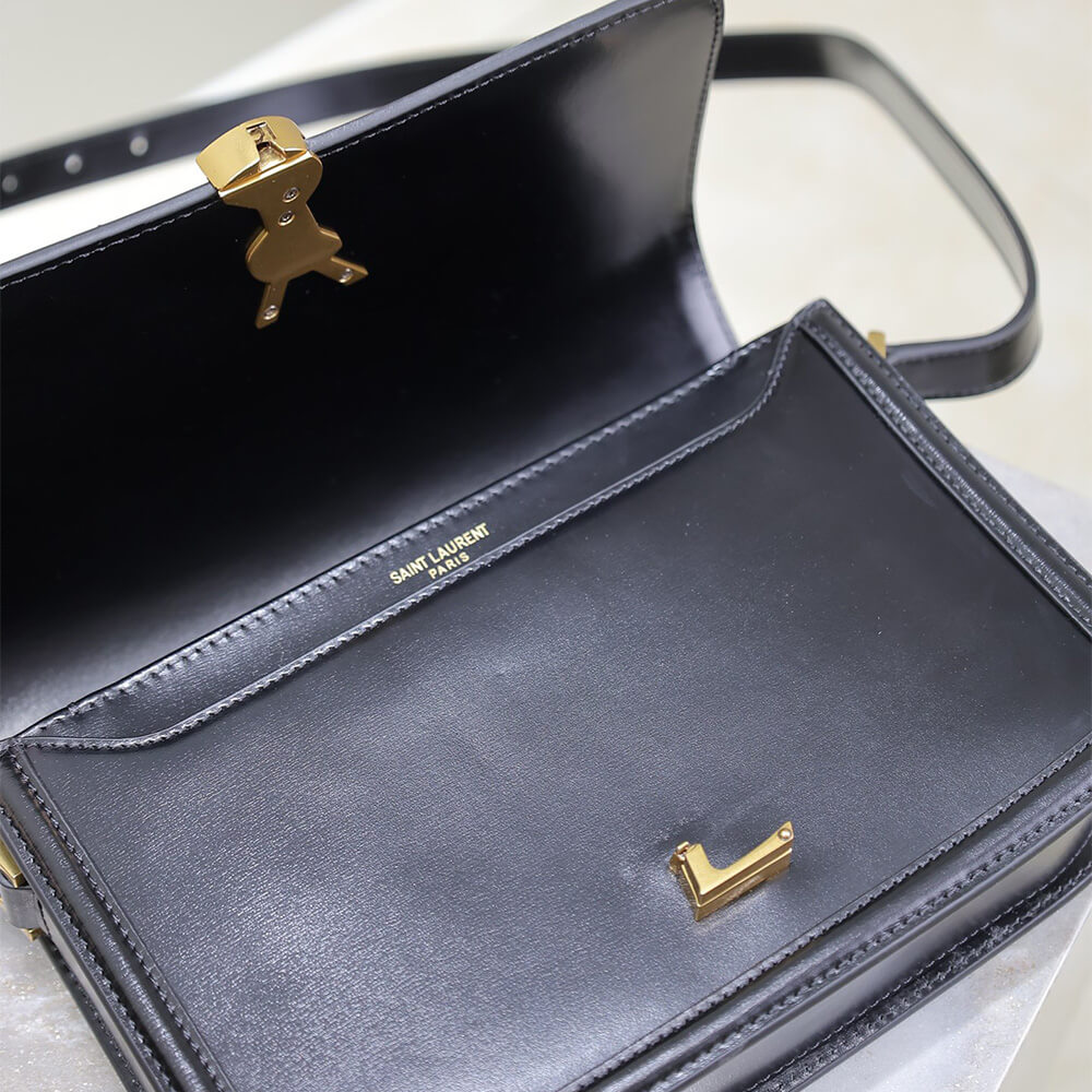 YSL SOLFERINO MEDIUM SATCHEL IN BOX SAINT LAURENT(HIGH-END GRADE)