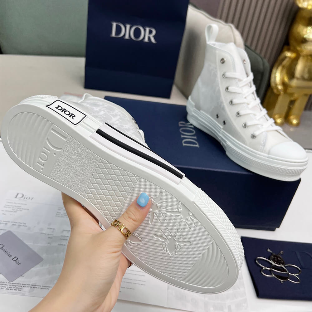 DIOR B23 High-Top Sneakers Dior Oblique