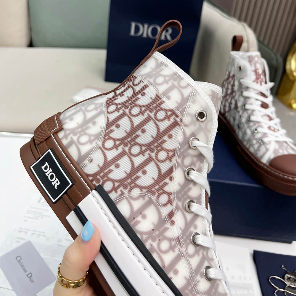 DIOR B23 High-Top Sneakers Dior Oblique