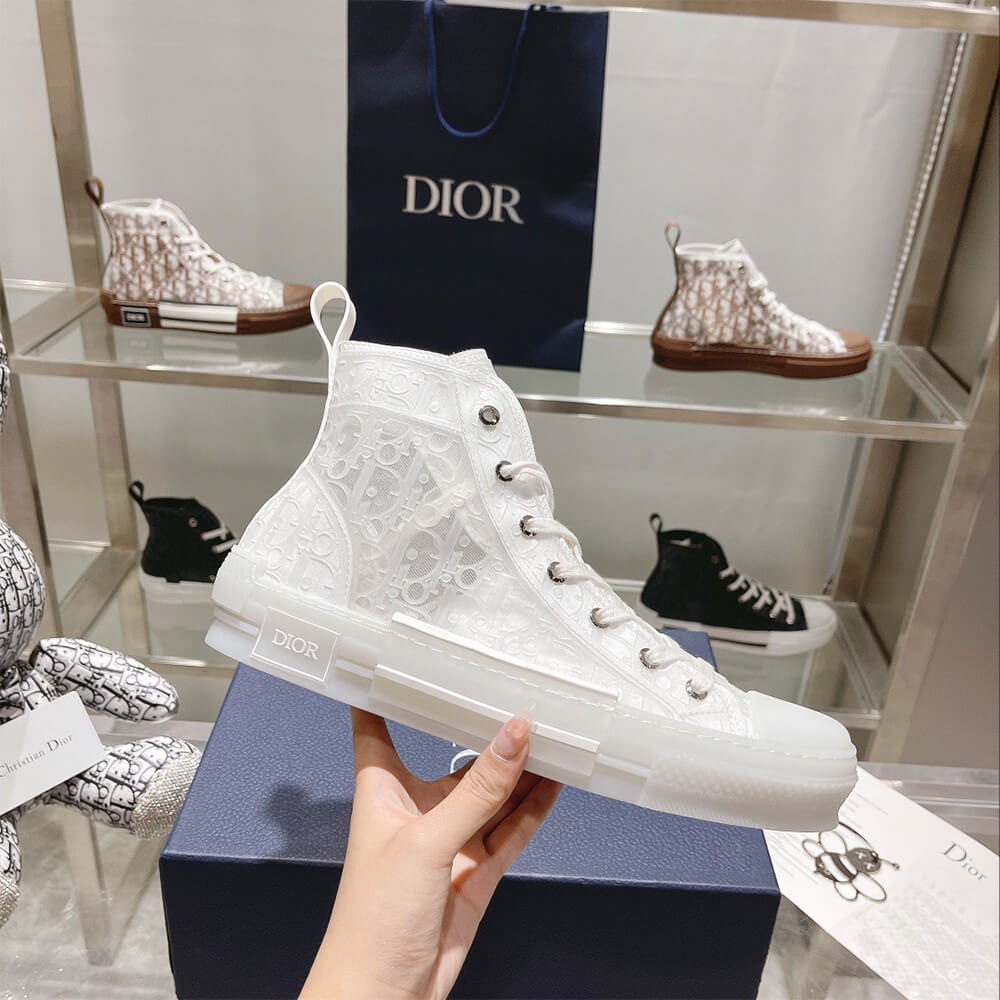 DIOR B23 High-Top Sneakers Dior Oblique